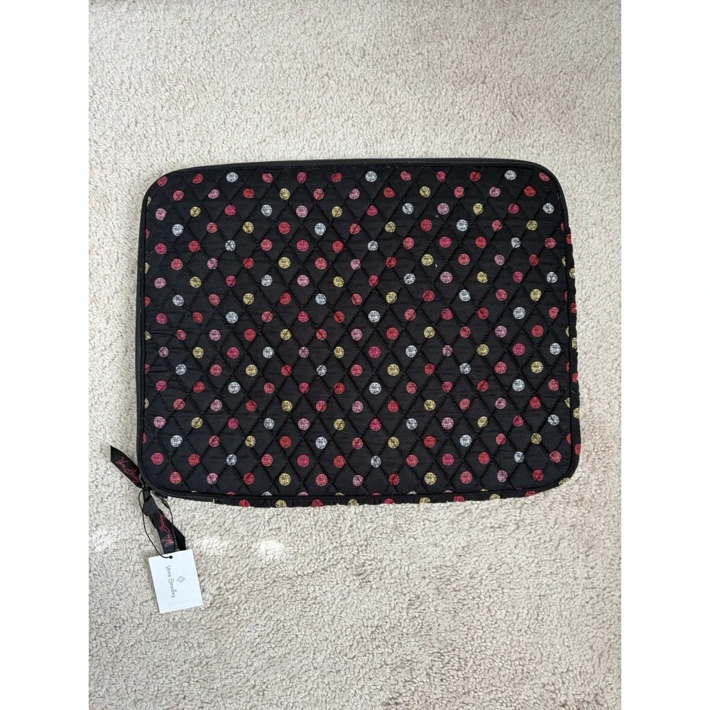 Vera Bradley NWT Havana Dots Laptop Sleeve 14.5